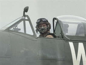 Customer Photo of Wing to Wing with a Spitfire (Squadron Leader)